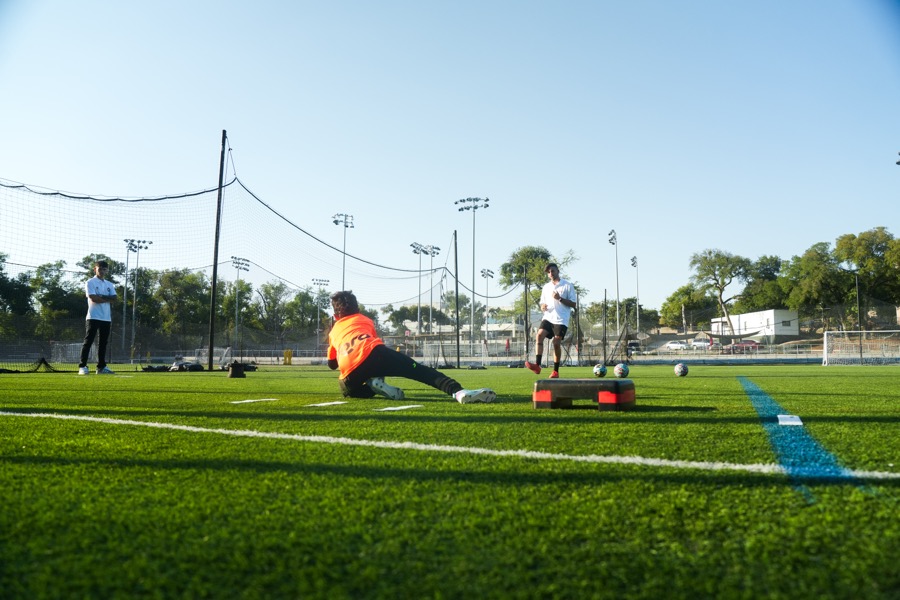 Goalkeeper Academy training